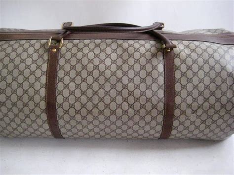 vintage gucci overnight bag.